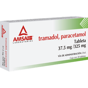 Tramadol/Paracetamol   37.5 Mg/ 325 Mg 20 Tab Gen 20 Pz