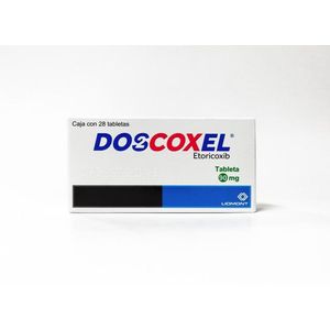 Doscoxel 90mg Tabletas Etoricoxib 28 Pz