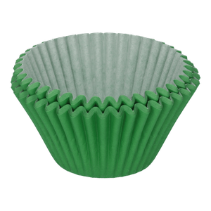 Capacillos de Papel Verde. 15 Cms / 50 pz