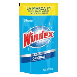 Windex Limpiador Vidrios Doy Pack 500 ml