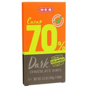 Chocolate Amargo Cacao 70% 1 Pz