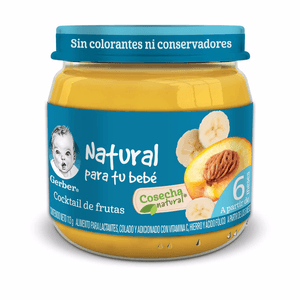 Papilla Cosecha Natural Etapa 2 Cocktail de Fruta 113 Gr