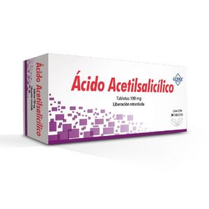 a Acetilsalicílico 100mg Cja/B 30t 30 Pz