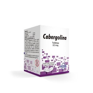 Cabergolina .5mg Tab 2 Pz