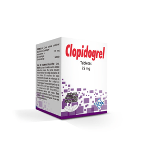 Clopidogrel 75mg 28 Tab Gen 28 Pz