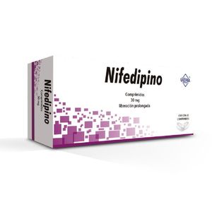 Nifedipino 30mg Comprimidos 30 Pz