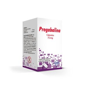 Pregabalina 75mg 14 Cap Gen 14 Pz