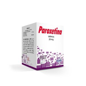 Paroxetina 20mg Tabs 20 Pz