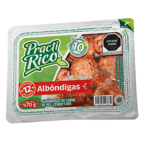 Practi Rico Albondiga de Res 480 g