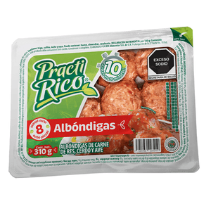 Albondiga de Res 310 Gr. 310 Gr