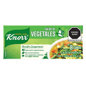 Knorr Caldo de Vegetales 84 g