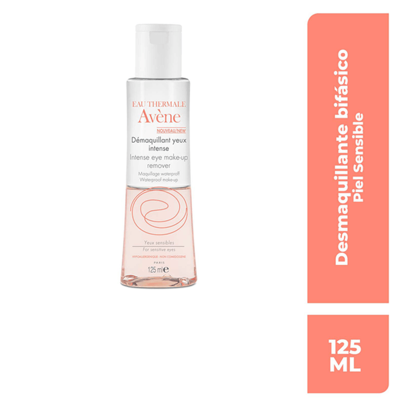 DESMAQUILLANTE BIFASICO INTENSO DE OJOS Y LABIOS 125ML AVENE