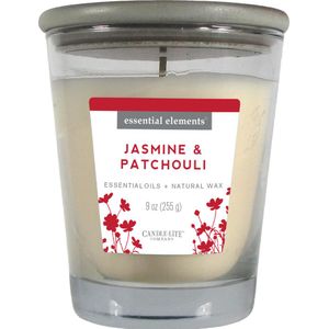 Vela Essential Elements Jasmine Patchouli 9oz 1 Pz