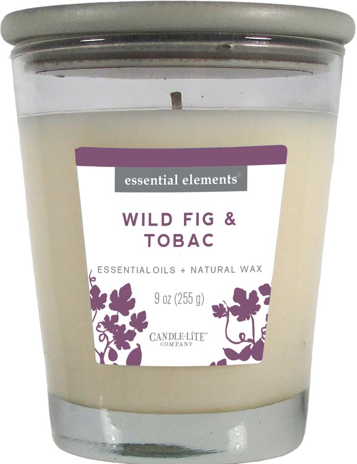 Candle Lite Vela Essential Elements Wild Fig Tobac HEB México