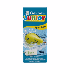 Bebida Hidratante Junior Splasher Etapa 4 Pera 200 Ml