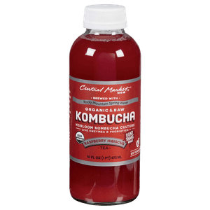 Kombucha Té Hibisco de Frambuesa 473 Ml