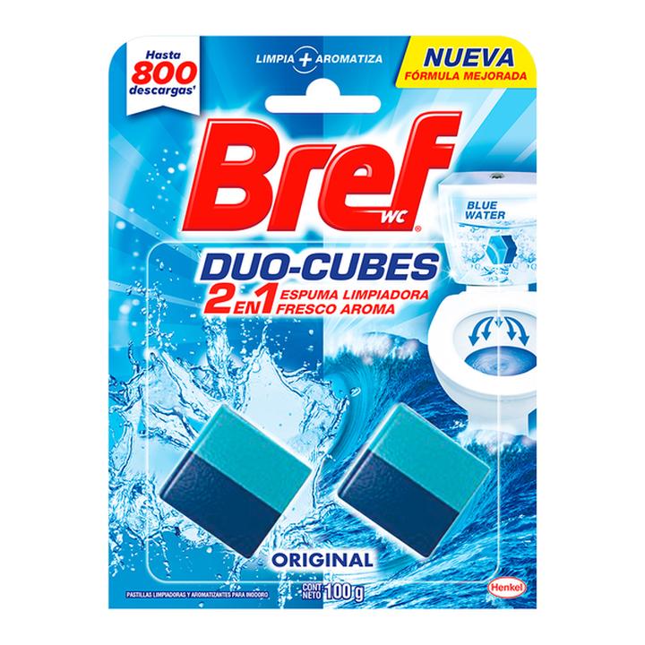 Pastillas Limpiadoras Bref WC Duo Cubos Higiene 100 G - H-E-B México