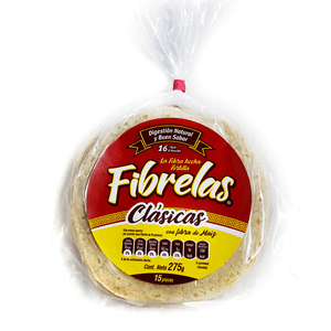 Fibrelas Tortillas Altas en Fibra 275 g