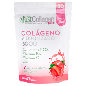 Suplemento Alimenticio Colágeno Hidrolizado 6000 F 1 Pz