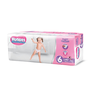 Pañales Ultraconfort Et 6 de Niña 40 Pz