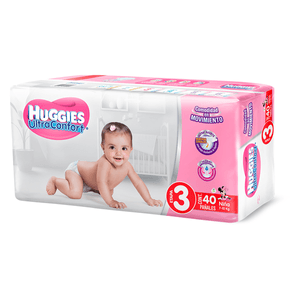 Pañales Ultraconfort Et 3 Niña 40 Pz