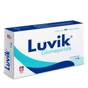 Luvik 2 Mg Cpr 15 Glimepirida 15 Pz