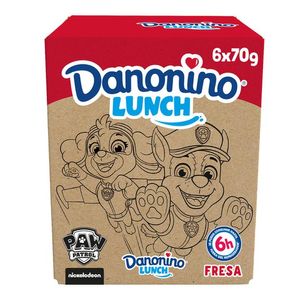 Danonino Lunch Queso Petit Suisse con Fresa 70 g con 6 pz Yogurt Bebible Doble 0 sabor Toronja 242 g