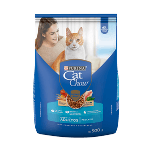 Purina Cat Chow Defense Plus Alimento Seco para Gatos Adultos Sabor Pescado Bulto de 500 g Desodorizante para Arenero en Spray 473 ml