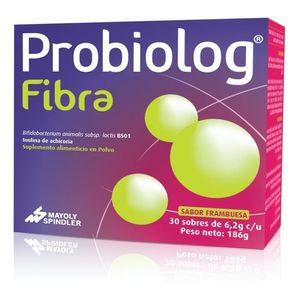 Mayolyspin Probiolog Fibra Con 30 Sobres de 6.2 g Cada Uno