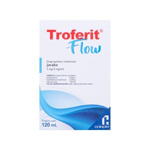 Troferit Flow 3mg/3mg Jarabe 120ml 1 Pz