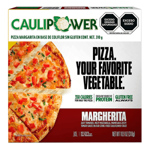 Caulipower Pizza de Coliflor Margherita Sin Gluten 310 g