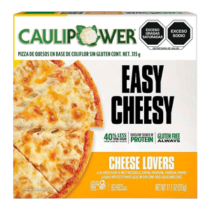 Caulipower Pizza de Coliflor con Quesos Sin Gluten 315 g