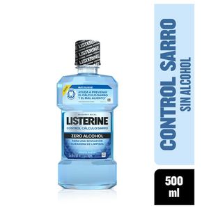 Enjuague Bucal LISTERINE Control Calculo Zero 500 ml