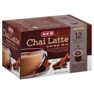 HEB Te Kcups Chai Latte 186 g