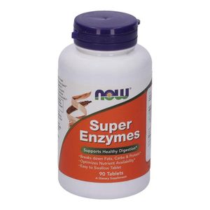 Suplemento Alimenticio en Tabletas Super Enzymes 90 Pz