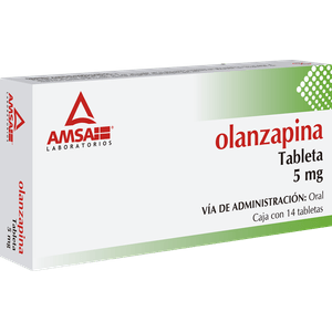 Olanzapina 5 Mg 14 Tab Olanzapina Gen 14 Pz