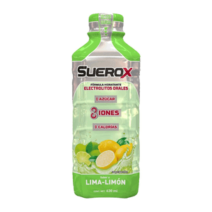 Suerox Bebida 8Iones Lima Limon 630 ml