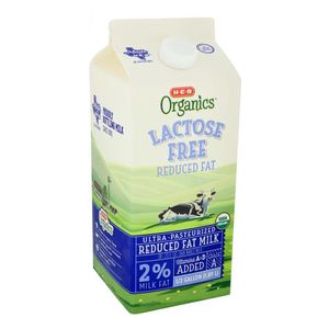 HEB Organics Leche Sin Lactosa Organica Baja en Grasa 1.89 L