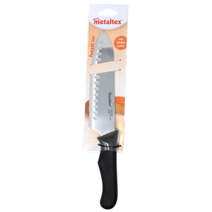 Cuchillo Santoku Metalmex Linea Basic Acero Inoxidable 1 Pz