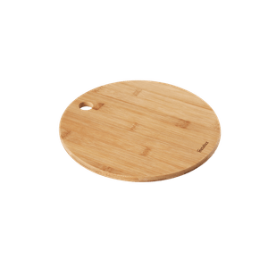 Tabla Redonda Para Cortar de Bamboo 30x20cm 1 Pz