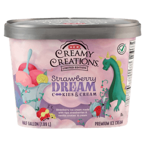 HEB Helado Sabor Sueño de Fresa 1.89 L