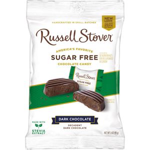 Russell Stover Chocolate Amargo Sin Azúcar 85 g