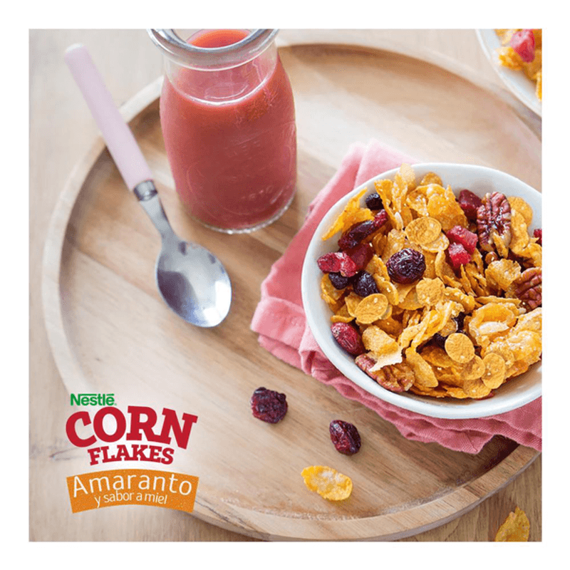 Corn Flakes de Nestlé ® Amaranto y Sabor a Miel