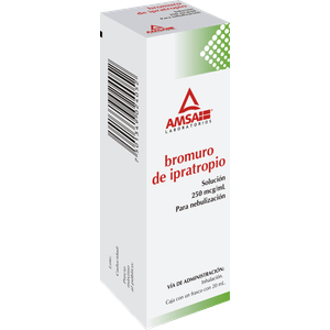 Amsa Bromuro de Ipratropio 250 mcg 20 ml