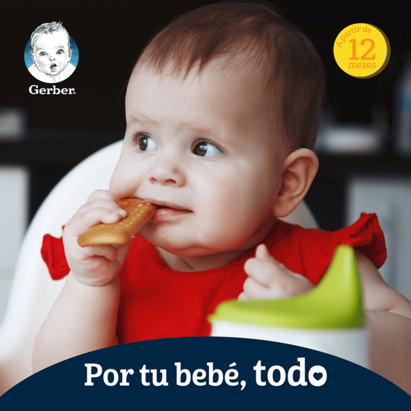 Gerber® Plátano Snacks 42g