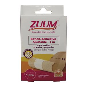 Zuum Banda Adhesiva Ajustable 1 M 1 pz