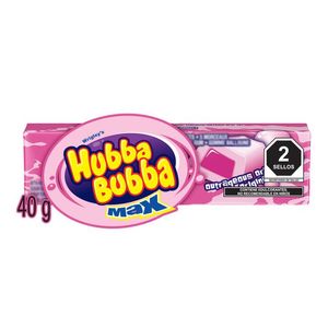 Hubba Bubba Max Chicles Sabor Tutti Frutti 40 g con 5 pz