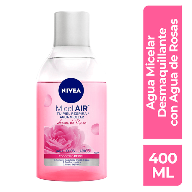 Comprar Toallas Desmaquillante Micelares Nivea Agua De Rosas, Cara