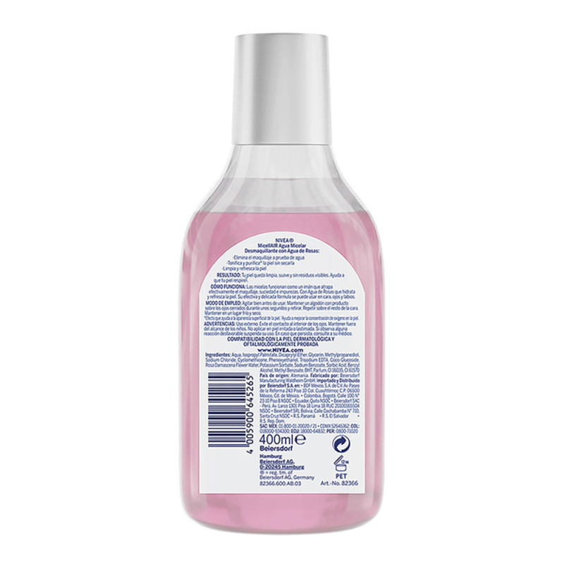 Comprar Toallas Desmaquillante Micelares Nivea Agua De Rosas, Cara