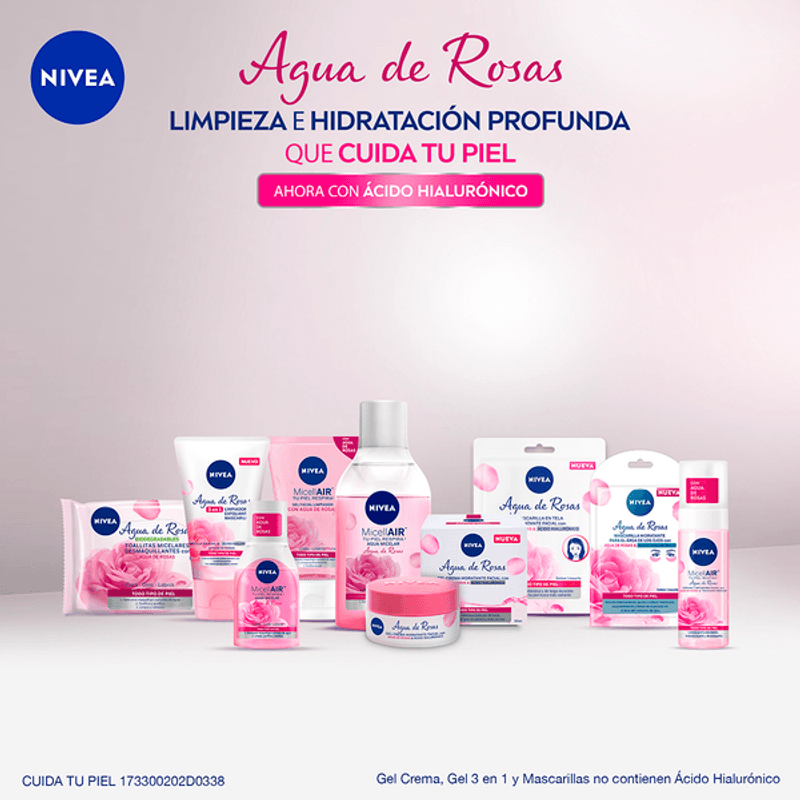 Comprar Agua Micelar Nivea De Rosas - 400ml